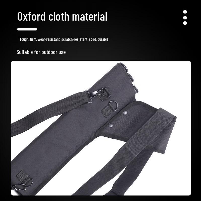 Longchan Camouflage Double Shoulder Strap Three-Tube Archery Quiver