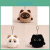 Plush Cat Stress Relief Toy With Pp Cotton Filling For Kids And Adults