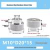 National Standard Aluminum Knurled Hand-Twist Nut M3-M10