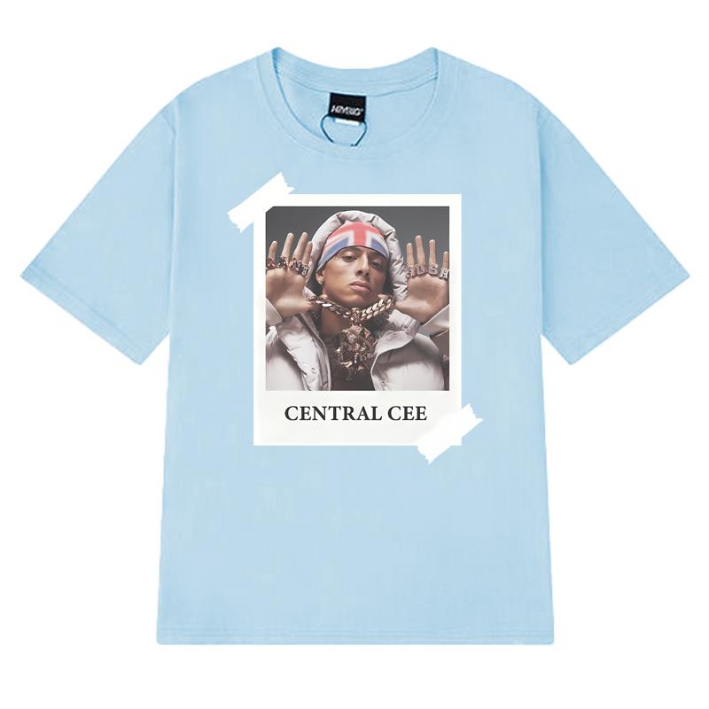 

Central Cee Cant Rush Greatness Tour 2025 New T shirt Unisex Women vintage Hip Hop streetwear Unisex Cotton short sleeve Tshirts S