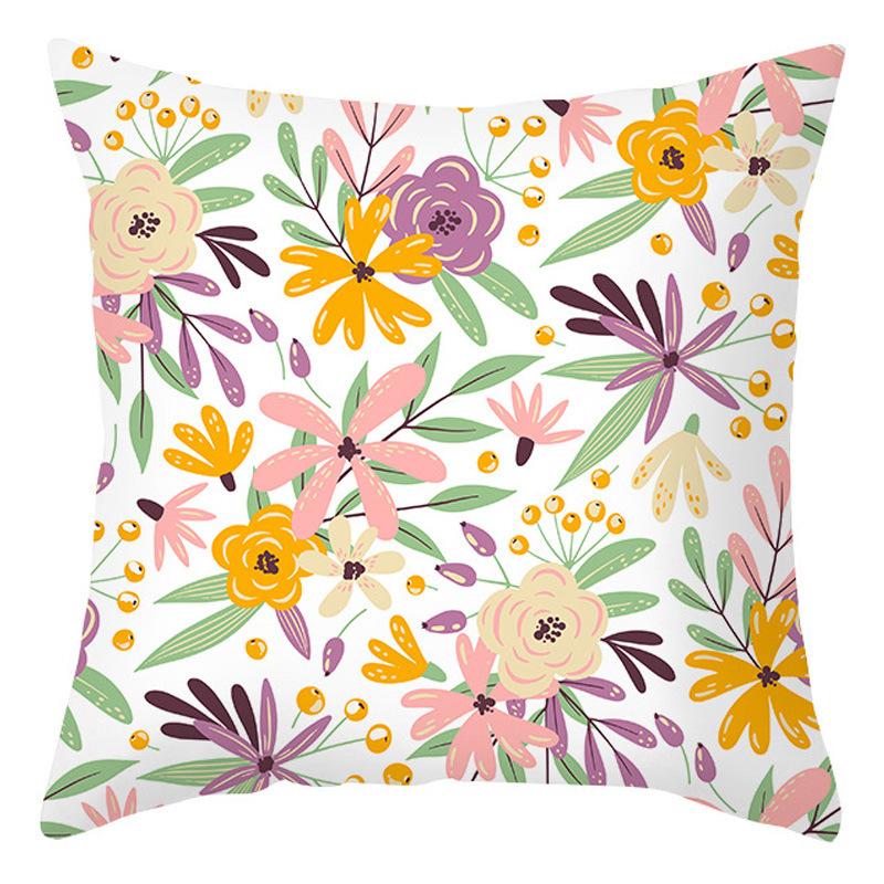 Mother's Day Pillow Cover Home Office Peach Skin Cushion Cover Sofa Car Cushion Cover Backrest