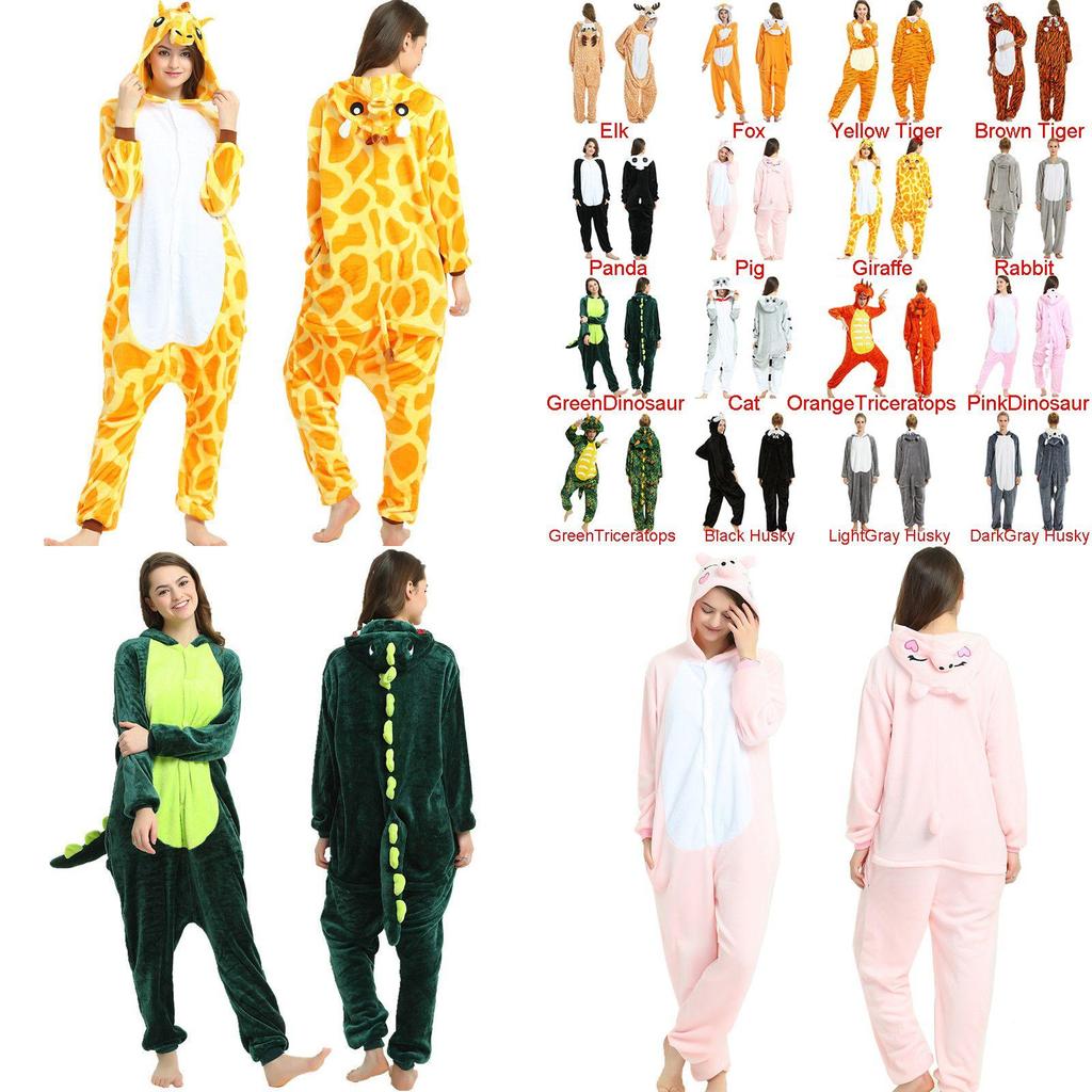 Luxuriously Soft Unisex Adult Animal Onesie Jumpsuit For Ultimate Lounge Comfort