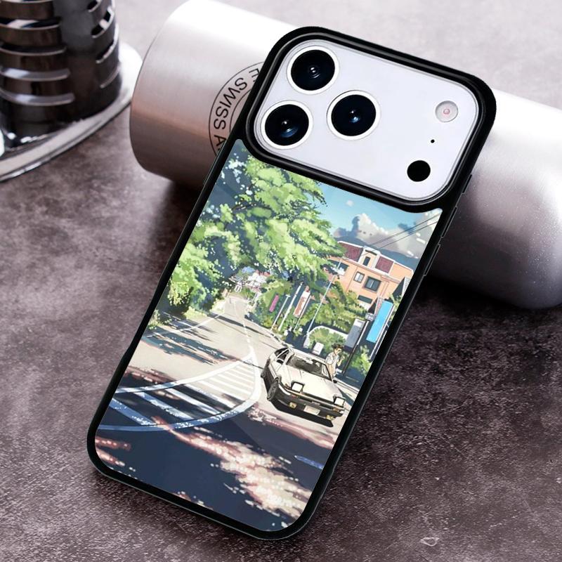 INITIAL D Super Car AE86 Phone Case for iPhone 17 16 15 Pro Max Air 14 13 12 11 Plus Shockproof Cover