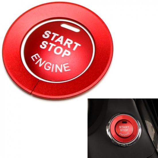 

Engine Start/Stop Push Start Button Cover&Ring For Nissan Infiniti Q50 Q60 QX60