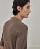 THEKNITCOMPANY Reese'S Silk Polo Shirt - Morel Khaki
