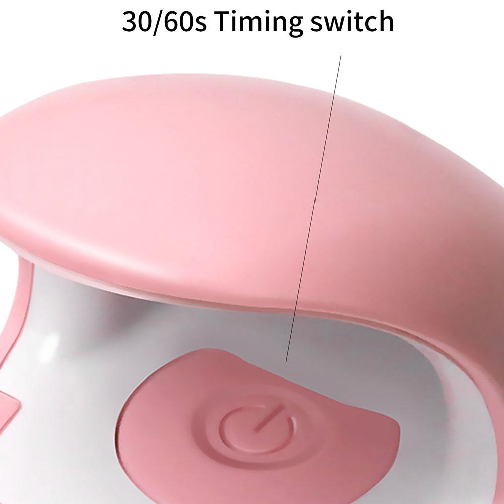 Mini Portable Travel Nail Dryer Uv Led Lamp Usb Fast Curing Gel Polish Drying Lamp Nail Art Phototherapy Machine Tools