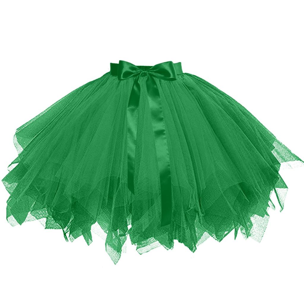 Women's Skirt Boneless Skirt Mesh Lace-Up Skirt