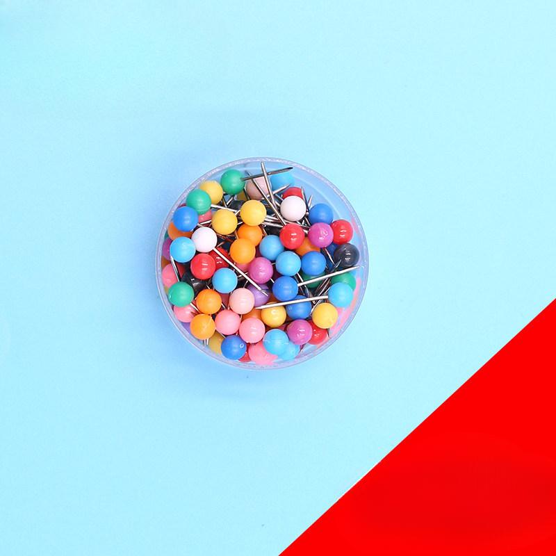 Boxed Pearl Positioning Pin Fishing Pin Map Pin Color Pin Spindle Fixed Pin Fishing Gadgets