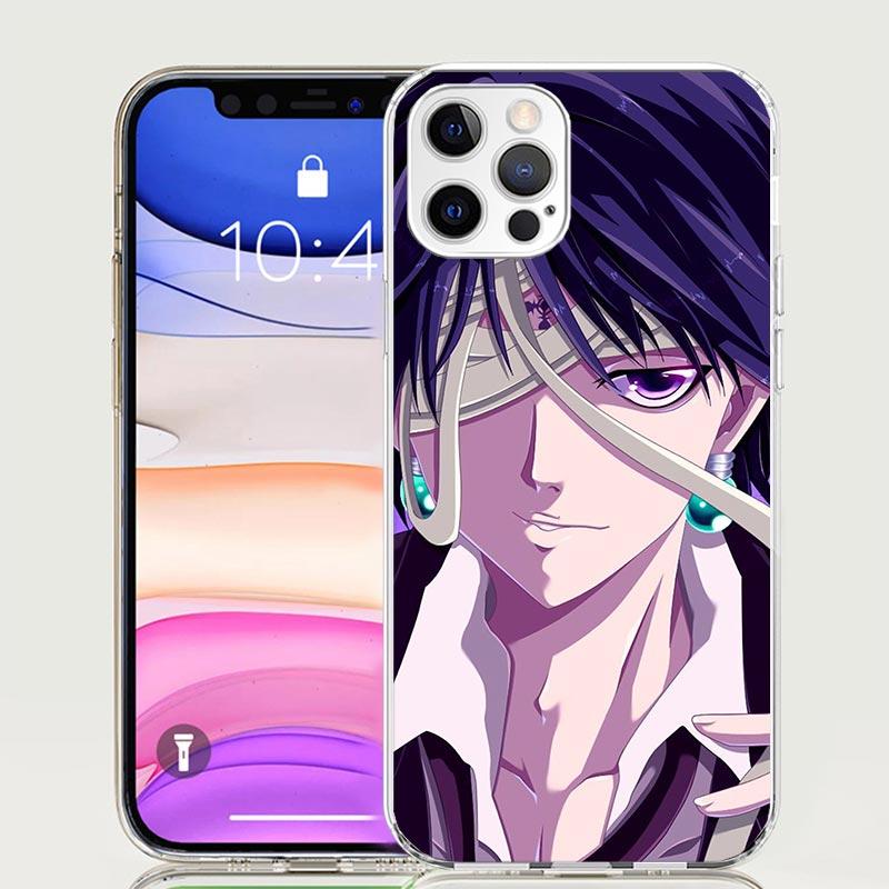 Huner X-Hunters Chrollo Shizuku Phone Case For iPhone 17 Air 16 15 Plus 11 14 Pro Max 13 Mini 12 7 8 + SE Pattern Art Customized