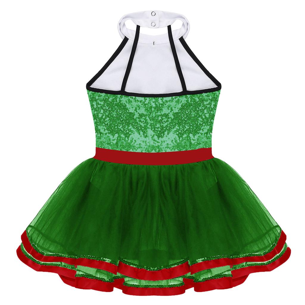 Dětské Dívky Flitry Trikoty Gymnastika Profesionální Balet Šaty Tutu Moderní Lyrický Taneční Kostým Dívky Balerína Taneční oblečení