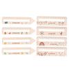 Wooden Size Children'S Learning Ruler For Back To School Season Children'S Commendation Gift For Back To School Season