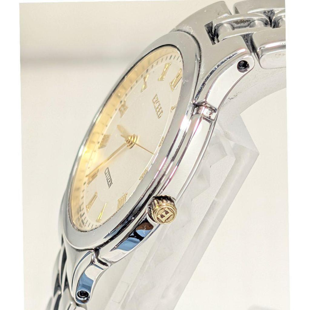 Used CITIZEN EXCEED Men's Battery Replaced Movable Item R-23
