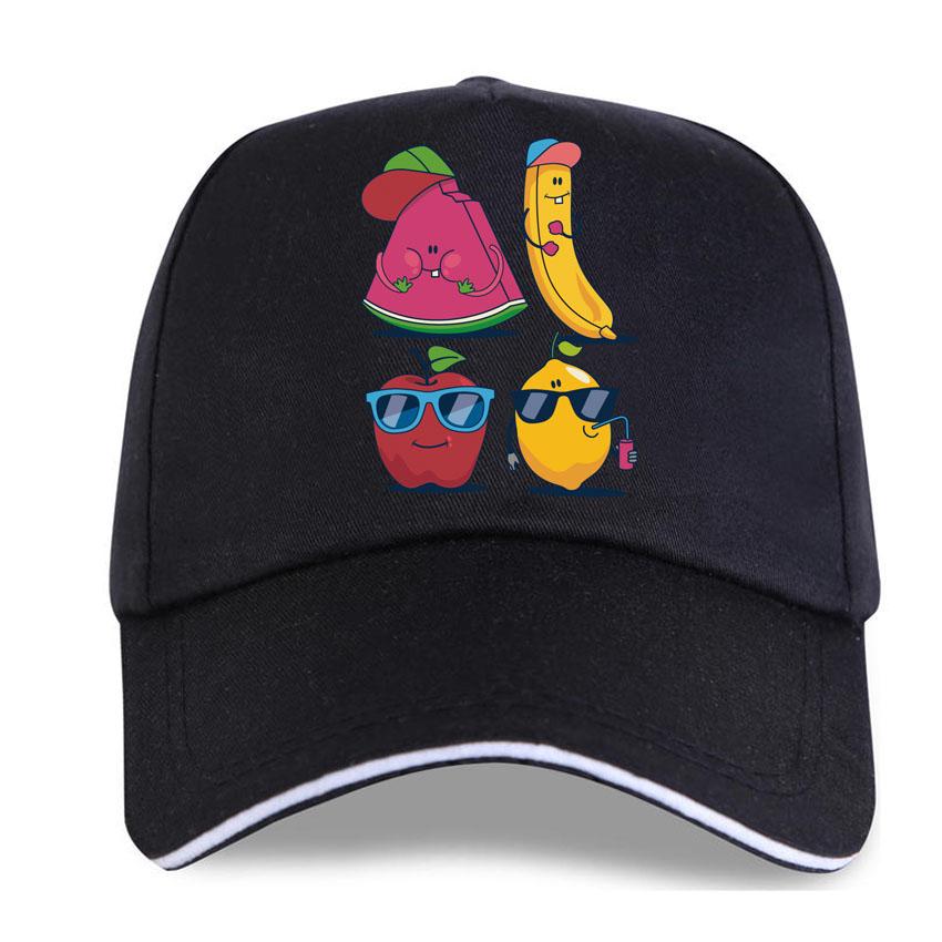 Fashion Spring Summer Baseball Cap Hip Hip Hat Men Women Adjustable Snapback Hat Cartoon Anime Banana Pomelo Printed Cap Sun Hat