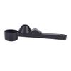 2PCS Set Spill-Free Coffee Measuring Spoons Black Color Scoop Funnel Coffee Scoop Funnels  Coffee