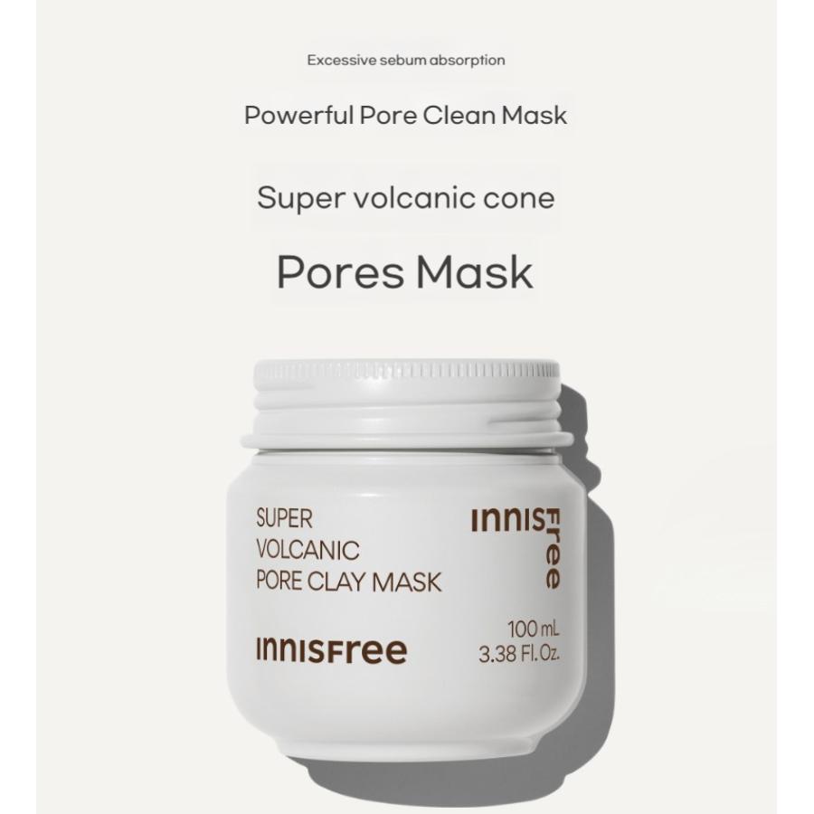 Innisfree Mască Super Volcanic Pore Clay 100ml