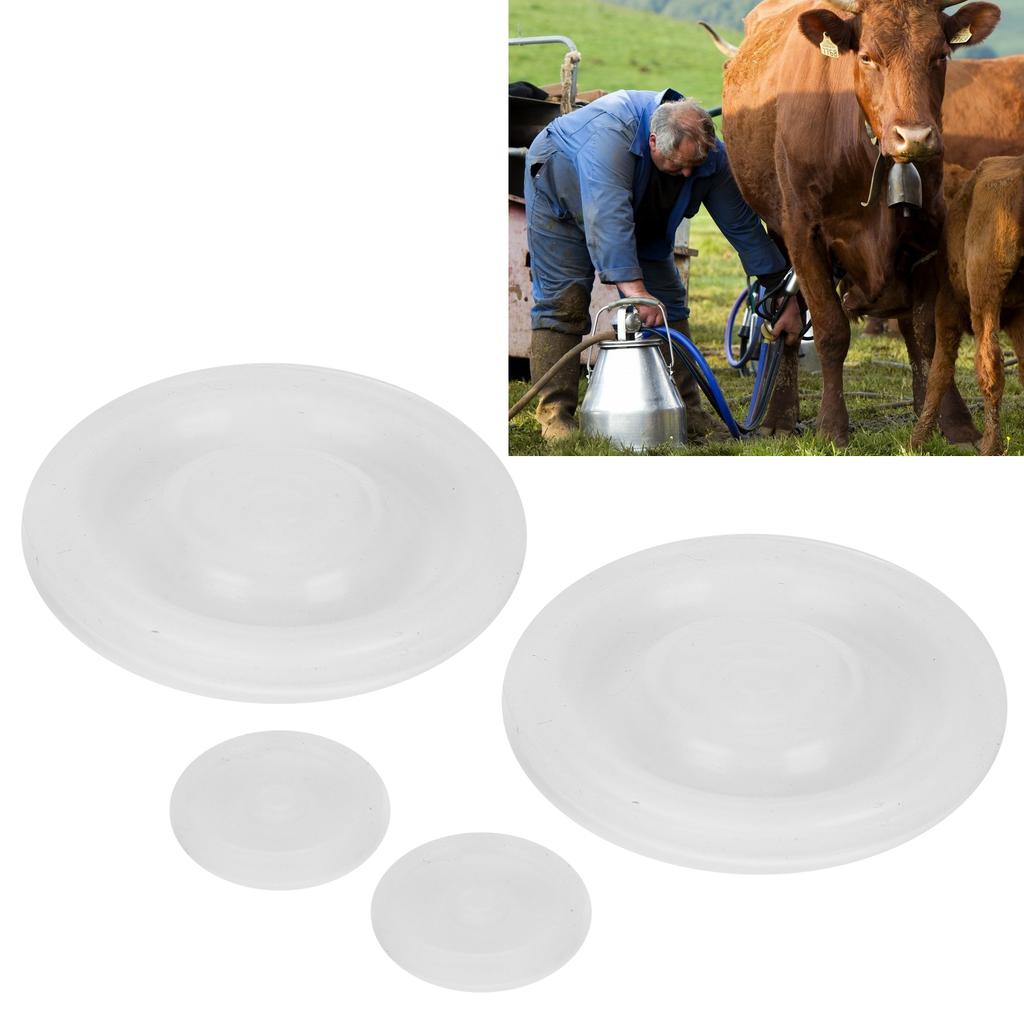 4pcs Rubber Cow Milking Pulsator Diaphragms for HLP07 Cow Milking Machine Spare Parts(Pulsator Diaphragm )