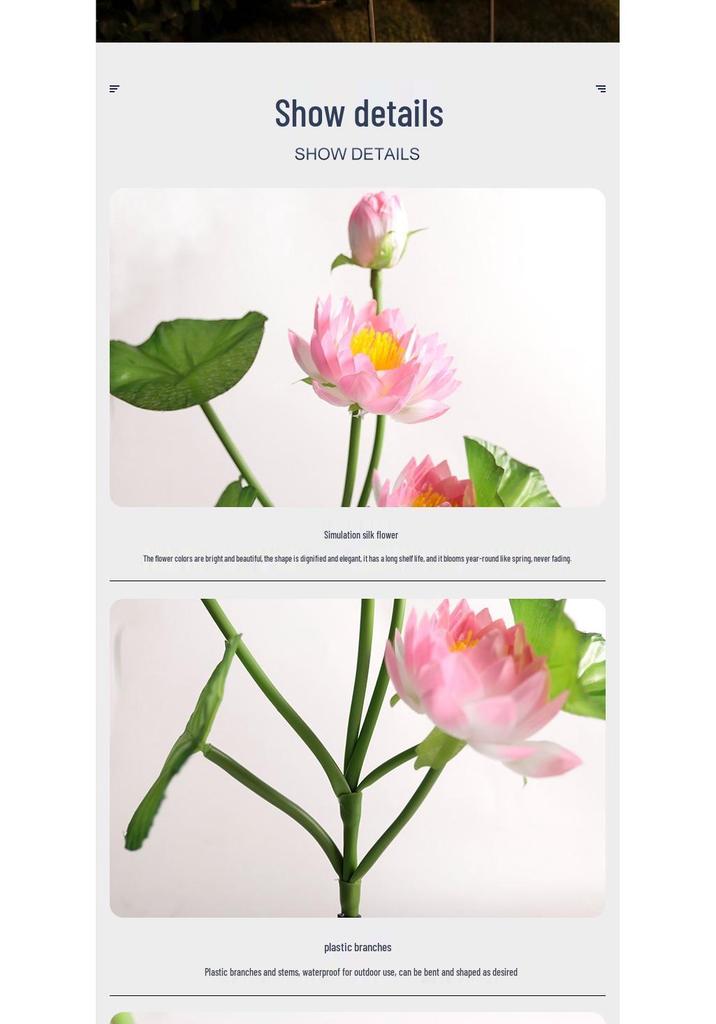 Waterproof LED Solar Lotus Garden Lamp - Outdoor Decorative Landscape Light with Ground Stake