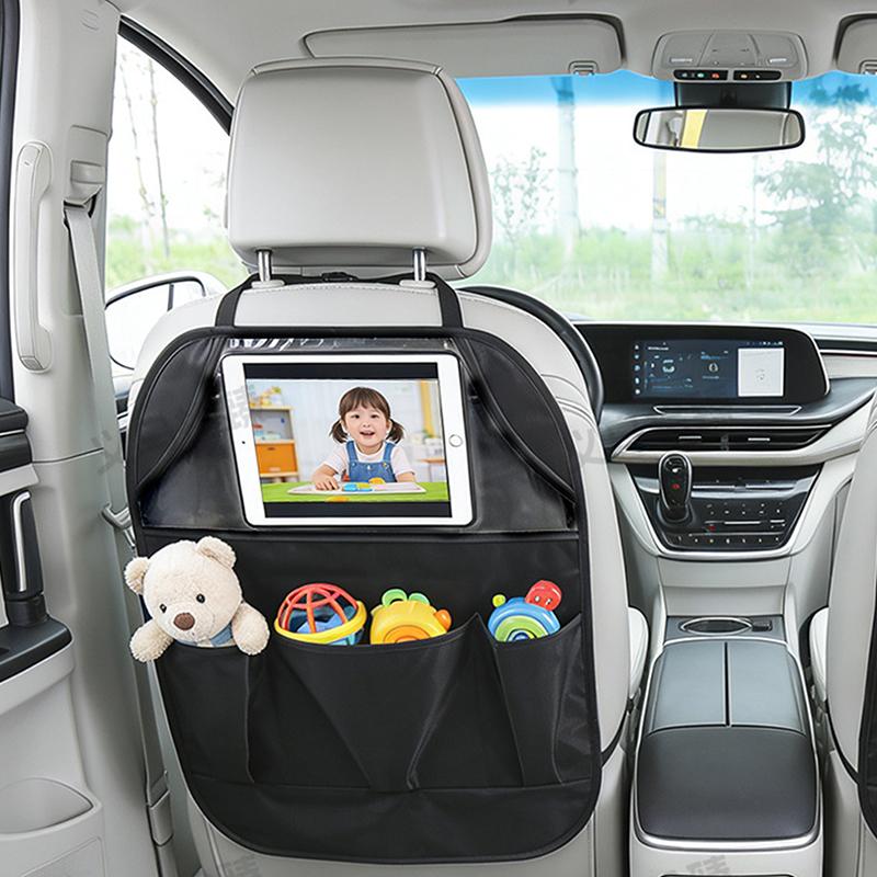 1Pcs Car Anti-Dirt Pad For Children Kids Auto Seat Back Protector Cover Universal Car Back Seat Organizer With Storage Pockets