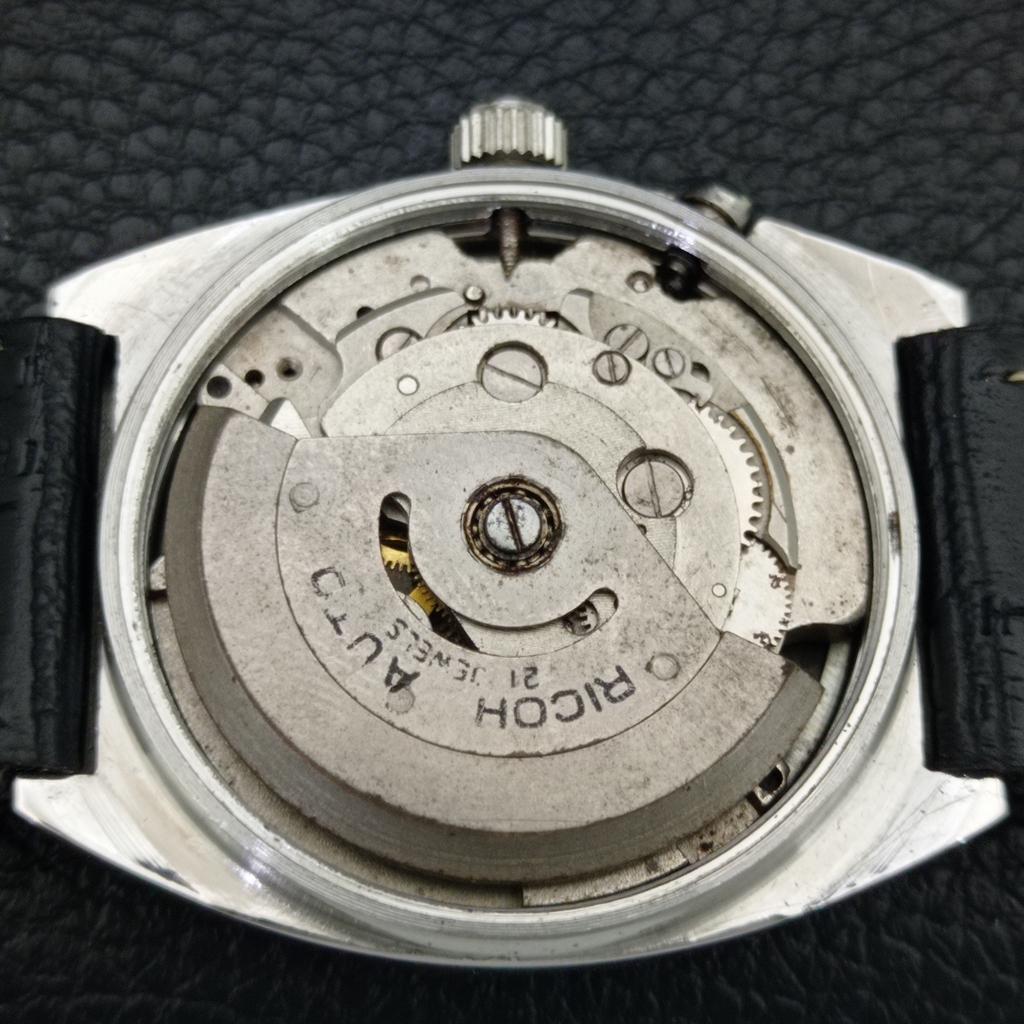 VINTAGE RICOH R31 AUTOMATIC JAPAN MENS ORIGINAL DIAL WATCH a708205-1