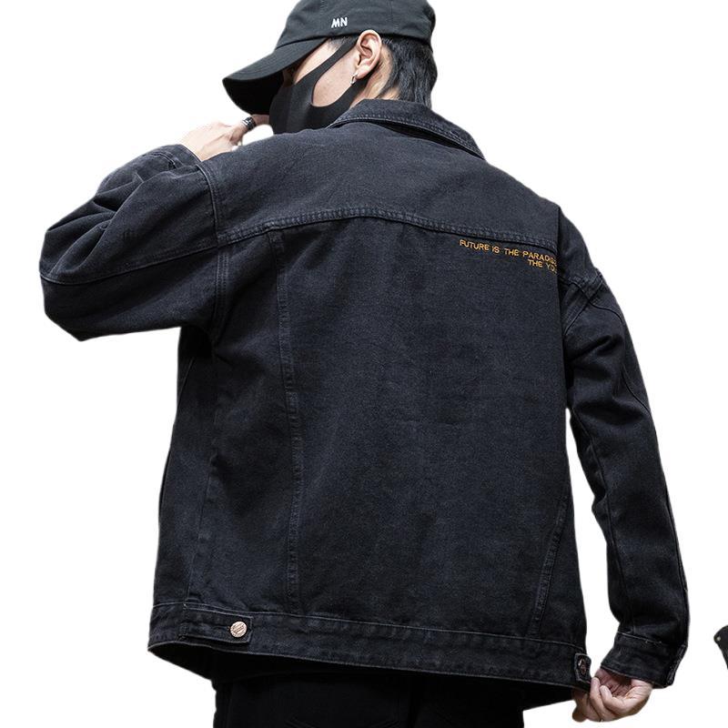 Coat Men's New Trendy Brand High-end Trendy Casual Top Spring and Autumn Jacket