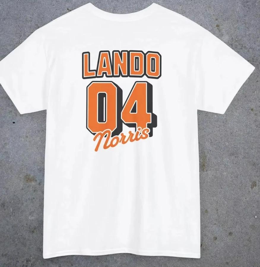 

Lando Norris Summer Tops Tshirts for New in Tops and T-shirts Cotton Women Clothing Y2k Graphic Vintage M
