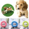 Tpr Rubber Thorn Ring Circle Bite-resistant Tooth Cleaning Molar Toys For Cats Dogs (random Colors)