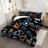 Black Game Console Pattern 3D Printed Quilt Cover Set Cool Modern Style Bedding Set Polyester Comfortable Bedspread Duvet Cover