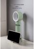 Portable USB Bladeless Mini Fan: Rechargeable, Creative Korean Design, Handheld Cooling Solution