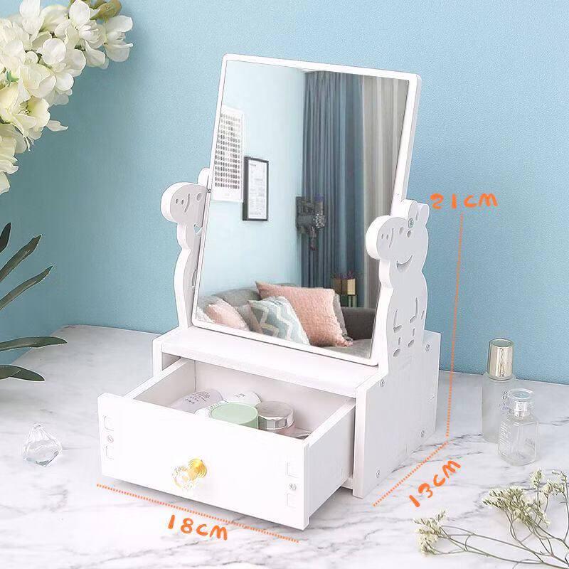 Peppa Pig Portable Rotatable Desktop Makeup Mirror