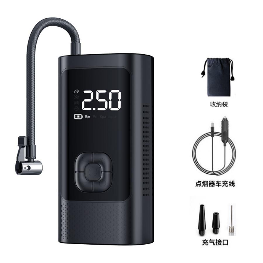 Car Mounted Inflation Pump Wireless Portable Car Digital Display Inflation Pump High-power Tire Inflation Pump