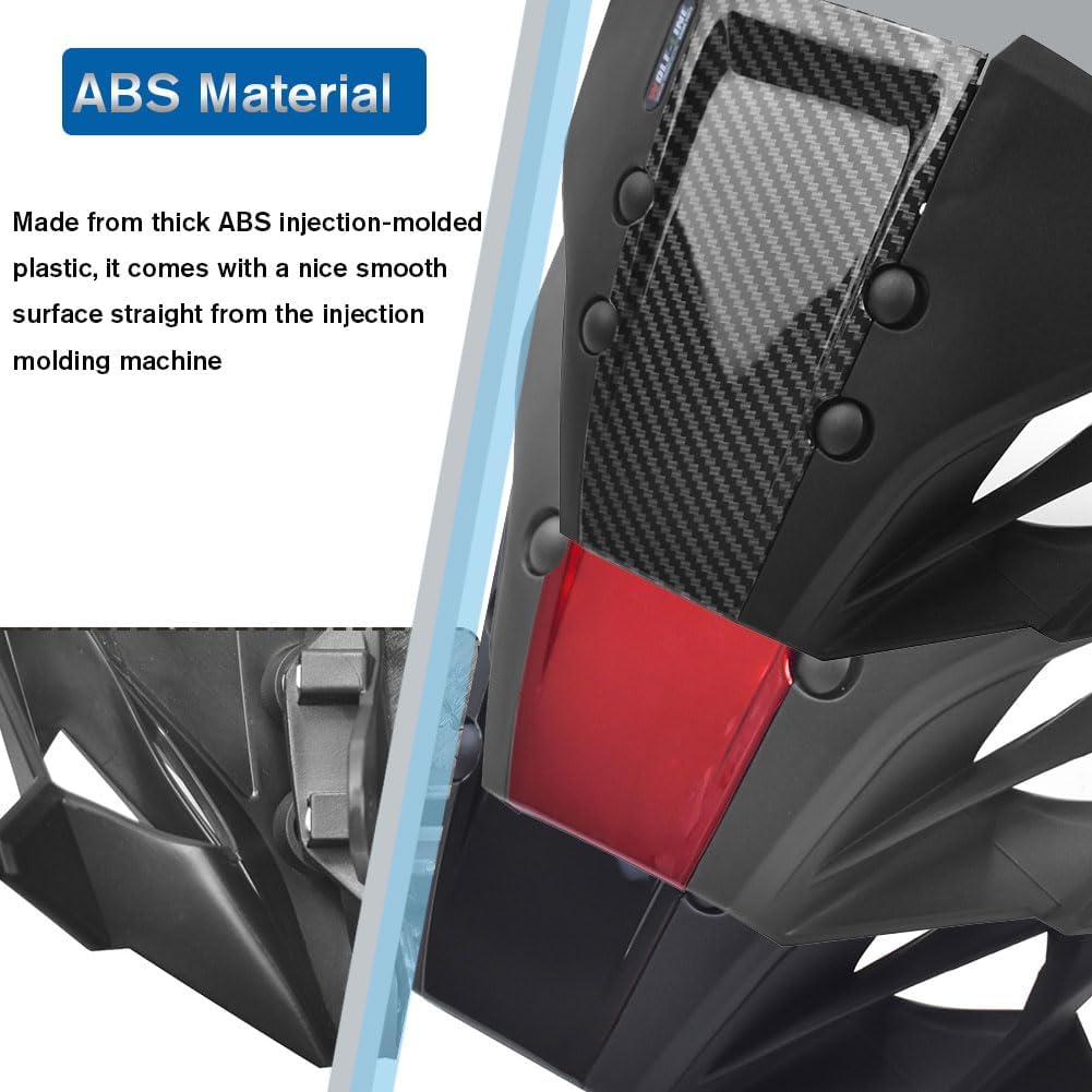 Motorrad Windschutzscheibe Frontscheibe Windabweiser Schutz Flyscreen Windschutzscheibe Kompatibel mit H-onda CB650R CB 650 R CB-650-R 2019 2020 2021 2022