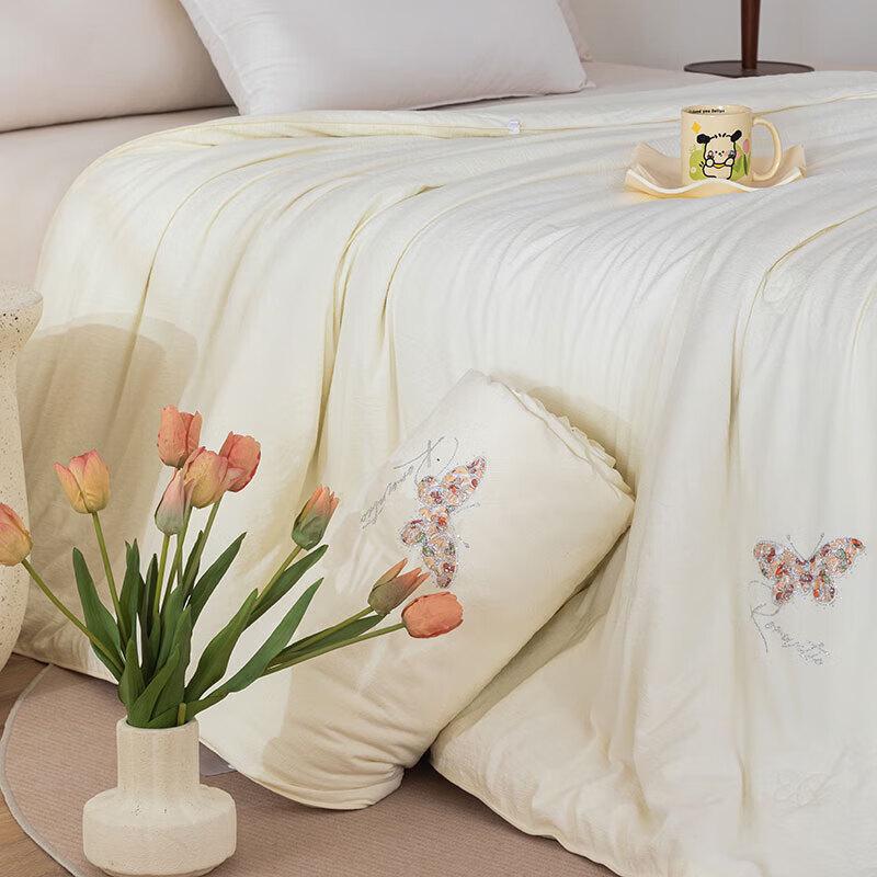 Shengfuni Pure Mulberry Silk Summer Quilt
