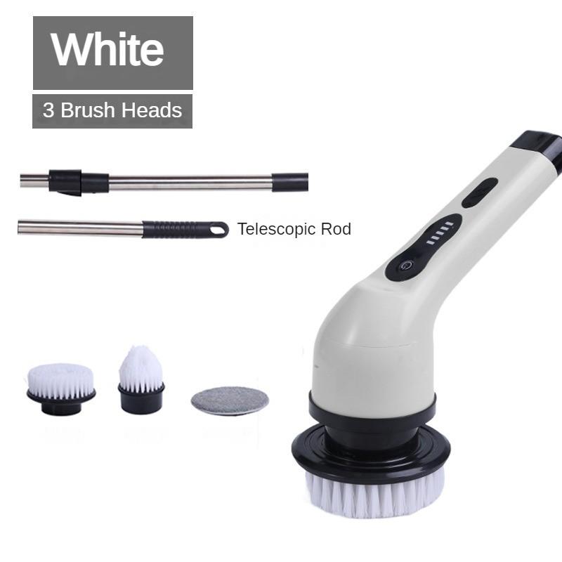 Household Kitchen Spin Scrubber Handheld Powerful Cleaning Tool Multifunctional Wireless Electric Cleaning Brush