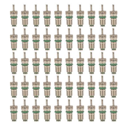 Kit de noyau de valve de climatisation R134A, 50 pièces, bobine en acier résistant à la pression, pour véhicule
