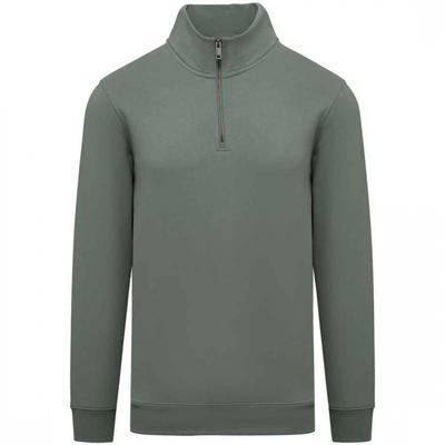 Native Spirit Herren-Sweatshirt mit Viertelreißverschluss