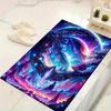 1pc Beautiful World Design Indoor Area Rug - Soft, Anti-Slip, and Durable Gaming Room Decor for Bedroom