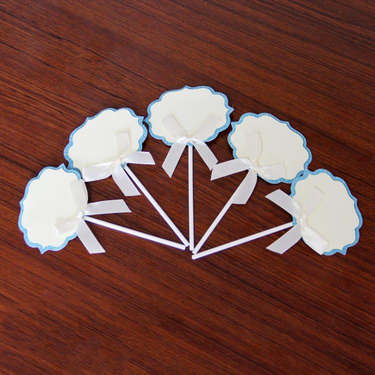 1-7pcs New Forest Animal Cake Card Inserts Christmas Santa Birthday Cake Banners Cake Decorating Inserts Cupcake Inserts