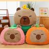 Cartoon Fruit Capybara Plush Toy Dolls Room Decoration Children Gifts Christmas