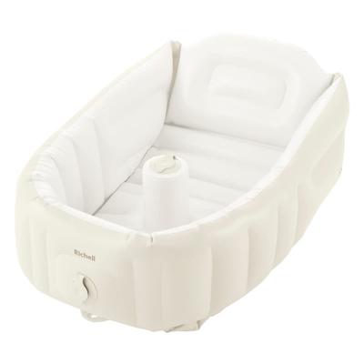 Richell Plus K Fluffy Baby Bathtub, Beige