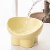 Large Diameter Elevated Cat Bowl Anti-spill High Foot Bowl Easy Clean Water Bowl  Indoor Use