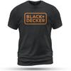 Camiseta com Logo da Empresa Black and Decker Tamanho Engraçado S-5XL Fabricado nos EUA