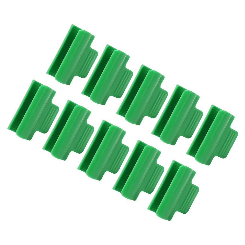 100 PCS Garden Shed Clamps Plastic Stable Versatile Film Shading Net Clips for Greenhouse 16mm 0.63in