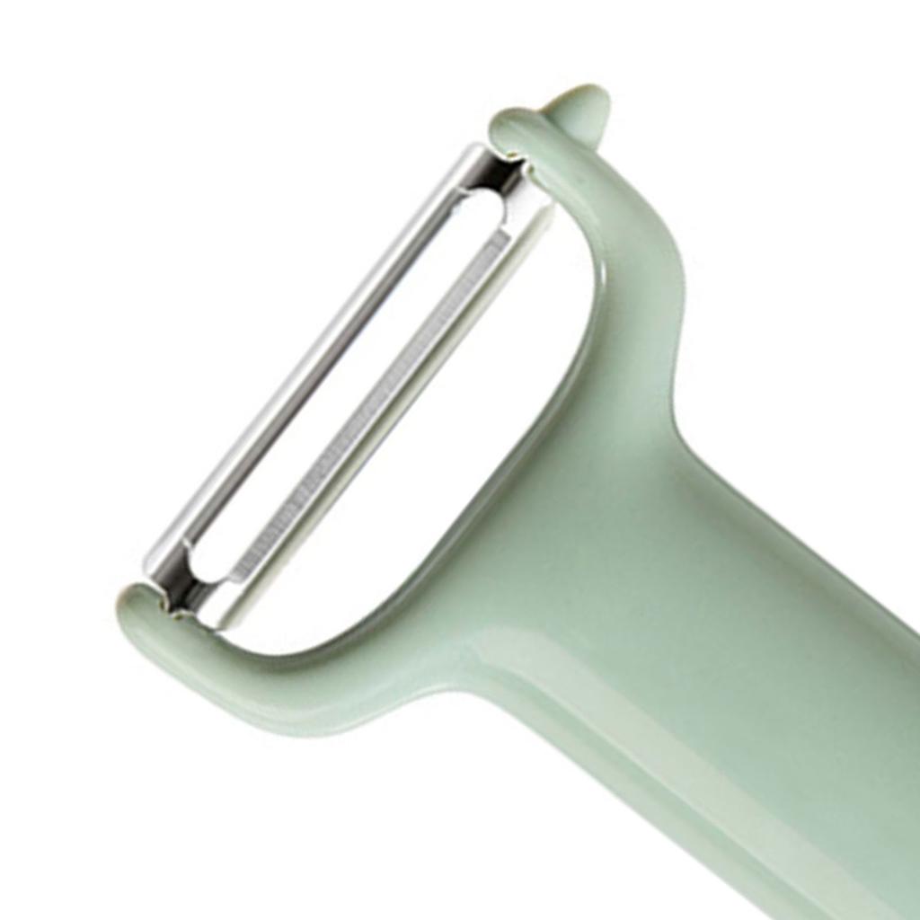 Kitchen Peeler Multifunctional Efficient Practical Rust Proof Vegetable Fruit Peeler for Home Green