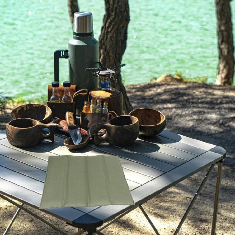 2lots Convenient Folded Camping Mat Travel Friendly Seats Mat Reversible Mat for Outdoor Fun Tear Resistant