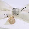 Multi-purpose Scarf Fastening Buckle Full Rhinestone Clothing Corner Clamp  Daily Wear