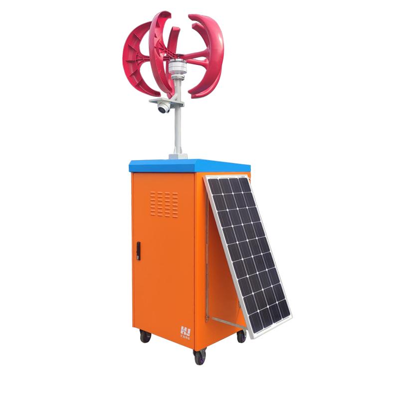 power integrated solar wind energy storage cabinet with MPPT controller and remote control