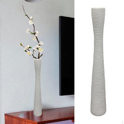 Tall Floor Vase Decorative Standing Minimalist Gift Plant Pot Flower Holder for Wedding