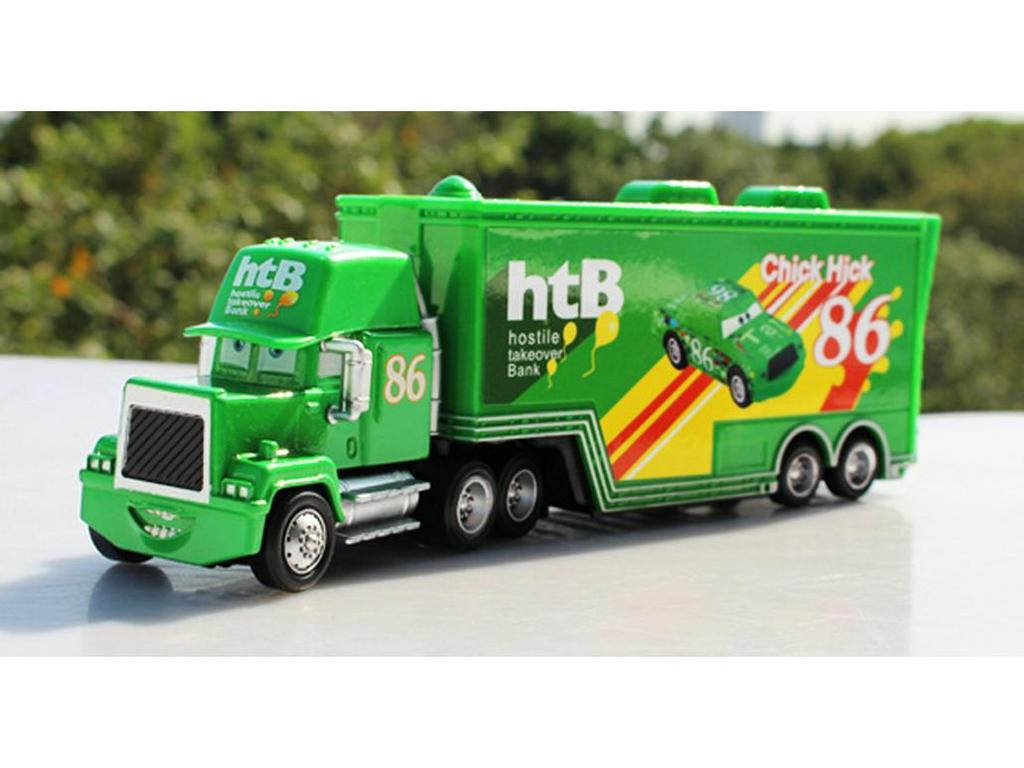 Mack Truck & Race Car Alloy Toy Set for Kids