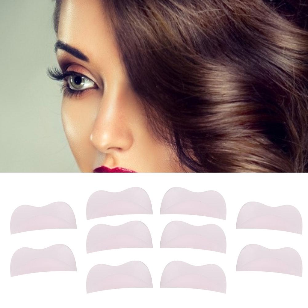 10 Par Ögonfranspermanentkudde Locktångverktyg Ögonfransskyddskudde Ögonfranslockare Applikator