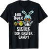 Will Trade Easter Candy Funny T-Shirt X2